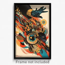 Brazilian Movie Poster - Admired Entrance (Brazil Retro Film Art Print)