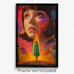 Korean Movie Poster - Distinct Granary (Korea Psychedelic Art Retro Film Print)