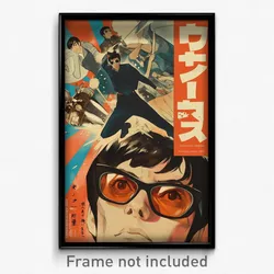 Japanese Movie Poster - Boy Feeling Satisfaction, Metallic Rimless Eyewear