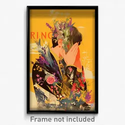 French Movie Poster - Boy Feeling Discombobulated, Gorgeous Multicolored Jacket