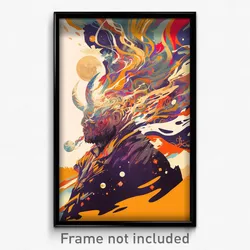 Vietnamese Movie Poster - Candid Slit (Vietnam Psychedelic Art Retro Film Print)