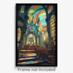 Art Poster - Well Made Nave (Psychedelic Trippy Weird 11x17 Print)