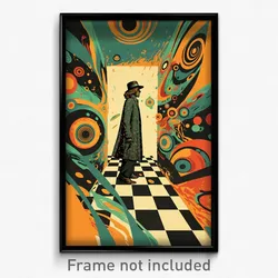 German Movie Poster - Classic Corridor (Germany Retro Film Art Print)