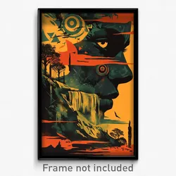 Brazilian Movie Poster - Flawless Flood (Brazil Retro Film Art Print)
