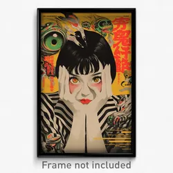 Vietnamese Movie Poster - Shiny Bend (Vietnam Psychedelic Art Retro Film Print)