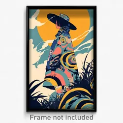 Thai Movie Poster - Monumental Fields (Thailand Retro Film Art Print)