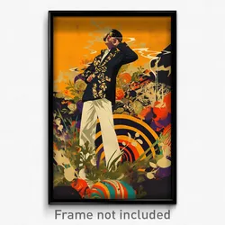 Vietnamese Movie Poster - Man Feeling Infatuation, Thoughtful Mismatched Legwear