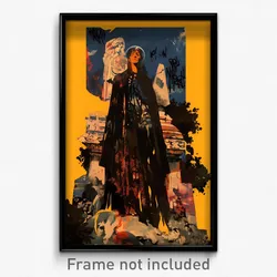 Greek Movie Poster - Superficial Hovel (Greece Psychedelic Art Retro Film Print)