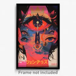 Vietnamese Movie Poster - Energetic Visage (Vietnam Retro Film Art Print)