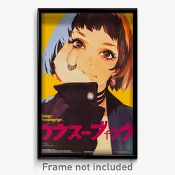 German Movie Poster - Girl Feeling Grinning, Voluminous Purple Choker (Print)