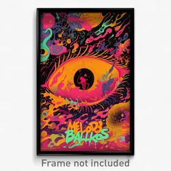 German Movie Poster - Mellow Bakery (Germany Psychedelic Art Retro Film Print)