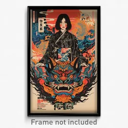 Chinese Movie Poster - Impressive Fen (China Psychedelic Art Retro Film Print)