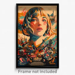 French Movie Poster - Infinite Tableau (France Psychedelic Art Retro Film Print)