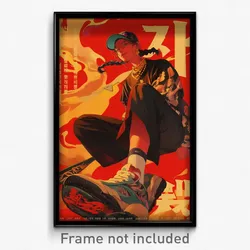 Korean Movie Poster - Man Feeling Driven, Stylish Sports (Korea Film Art Print)