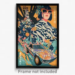 Chinese Movie Poster - Perfect Fells (China Psychedelic Art Retro Film Print)