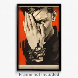 German Movie Poster - Boy Feeling Perplexed, Grimy Bracelet (Germany Art Print)