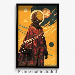 Movie Art Poster - Bronze Shoebox (Psychedelic Trippy Retro Cartoon Film Print)