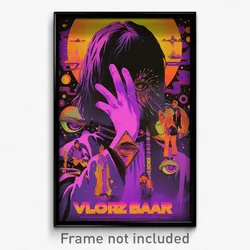 Spanish Movie Poster - Violet Bazaar (Spain Psychedelic Art Retro Film Print)