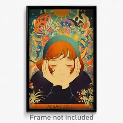 French Movie Poster - Boy Feeling Ennui, Glass Santa Costume (France Art Print)