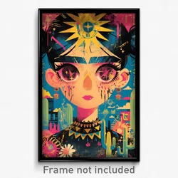 Mexican Movie Poster - Concrete Exotic Area (Mexico Retro Film Art Print)