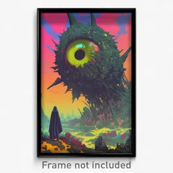 Movie Art Poster - Fluid Settlement (Psychedelic Retro Weird Film Print)