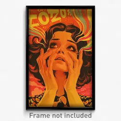 Brazilian Movie Poster - Girl Feeling Self Critical, Prestigious Yellow Necktie