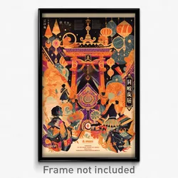 Bollywood Movie Poster - Unsightly Tavern (India Retro Hindi Film Art Print)