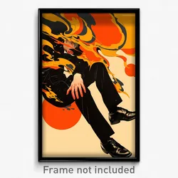 Spanish Movie Poster - Man Feeling Interest, Bronze Back Seamed Legwear (Print)