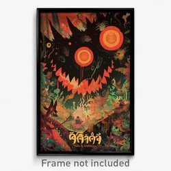 Thai Movie Poster - Gorgeous Berlin (Thailand Psychedelic Art Retro Film Print)