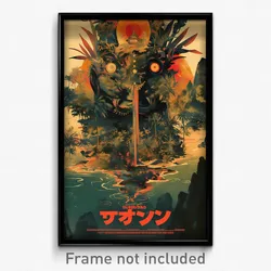Indonesian Movie Poster - Uneven Gully (Indonesia Retro Film Art Print)