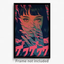 Thai Movie Poster - Girl Feeling Ennui, Zigzag Pink Sleeves (Thailand Art Print)