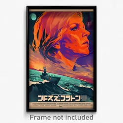 Russian Movie Poster - Enchanted Coast (Russia Psychedelic Art Retro Film Print)