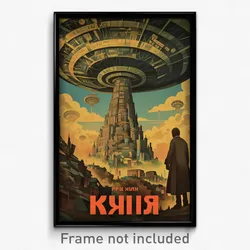 Russian Movie Poster - Pristine Printer (Russia Retro Film Art Print)