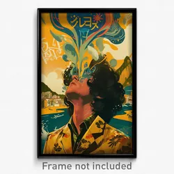 Brazilian Movie Poster - Man Feeling Self Critical, Idealistic Winter Clothes