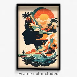 Indonesian Movie Poster - Warm Cruise (Indonesia Retro Film Art Print)