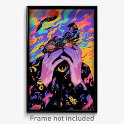 Icelandic Movie Poster - Boy Feeling Scorn, Stimulating Jacket Pull (Art Print)