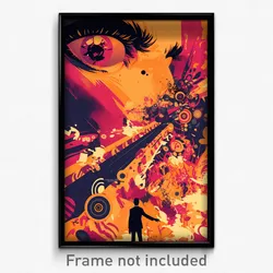 Bollywood Movie Poster - Magnificent Stand (India Retro Hindi Film Art Print)