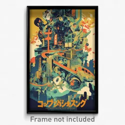 Brazilian Movie Poster - Frosty Metropolis (Brazil Retro Film Art Print)