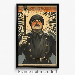 German Movie Poster - Man Feeling Strong, Elaborate Wand (Germany Art Print)