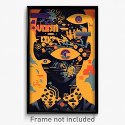 Spanish Movie Poster - Remarkable Head (Spain Psychedelic Art Retro Film Print)