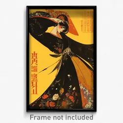 Vietnamese Movie Poster - Woman Feeling Disbelief, Sophisticated Wide Sleeves