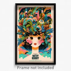 Mexican Movie Poster - Nutty Brewery (Mexico Psychedelic Art Retro Film Print)