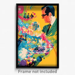 German Movie Poster - Uneven Board Game (Germany Retro Film Art Print)