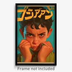 Brazilian Movie Poster - Boy Feeling Hate, Metallic Brooch (Brazil Art Print)