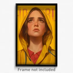 Spanish Movie Poster - Woman Feeling Discontentment, Delightful Hoodie Lift