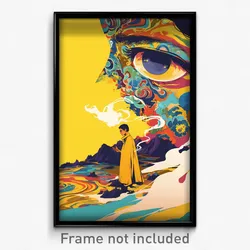 Bollywood Movie Poster - Wonderful Summit (India Retro Hindi Film Art Print)