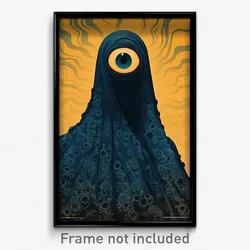 German Movie Poster - Cool Bivouac (Germany Psychedelic Art Retro Film Print)