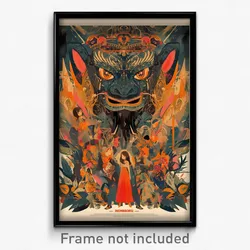 Indonesian Movie Poster - Adorable Realm (Indonesia Retro Film Art Print)