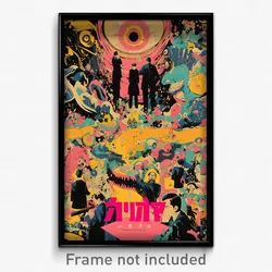 Thai Movie Poster - Flashy Dreamscape (Thailand Retro Film Art Print)