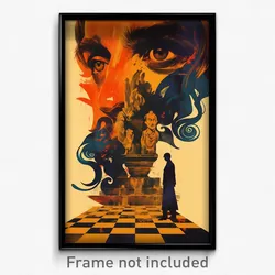 Greek Movie Poster - Secret Cistern (Greece Psychedelic Art Retro Film Print)